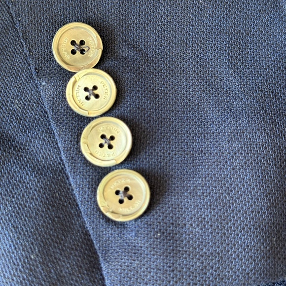 Peter Millar Excursionist Flex Blazer – Size 44R – Navy Wool-Silk Blend - Picture 9 of 9